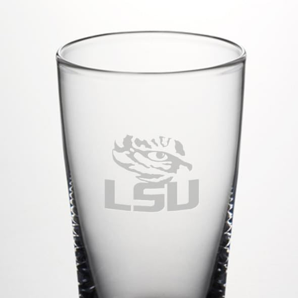 LSU Ascutney Pint Glasses by Simon Pearce Shot #2