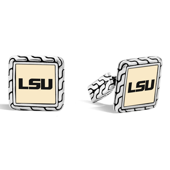 LSU Cufflinks by John Hardy with 18K Gold Shot #2