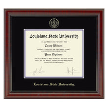 LSU Diploma Frame, the Fidelitas Shot #1