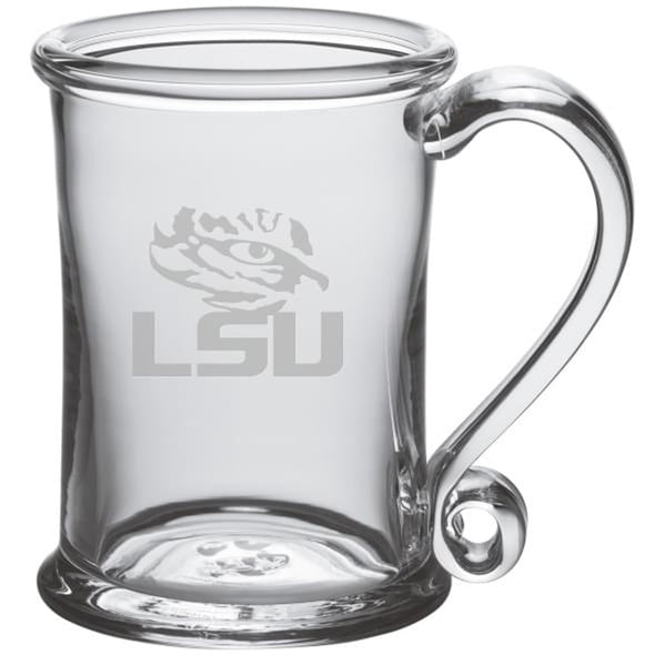 LSU Glass Tankard by Simon Pearce Shot #1