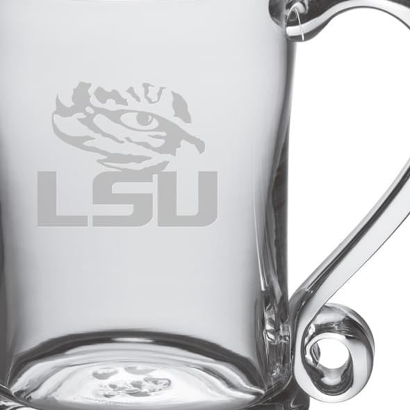 LSU Glass Tankard by Simon Pearce Shot #2