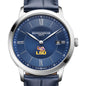 LSU Men's Baume et Mercier 40mm Classima Quartz Watch with Blue Dial & Dark Blue Leather Strap Shot #1