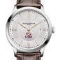 LSU Men's Baume et Mercier 40mm Classima Quartz Watch with Silver Dial & Dark Brown Leather Strap Shot #1