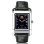 LSU Men's Black Steel Quad with Leather Strap Shot #2