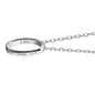 LSU Monica Rich Kosann "Carpe Diem" Poesy Ring Necklace in Silver Shot #3