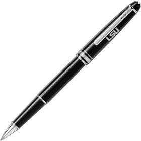LSU Montblanc Meisterstück Classique Rollerball Pen in Platinum Shot #1