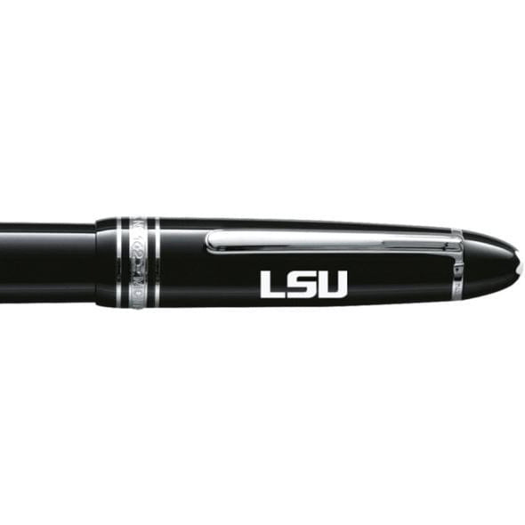LSU Montblanc Meisterstück LeGrand Rollerball Pen in Platinum Shot #2