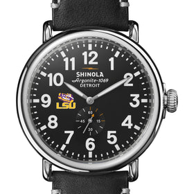 LSU Shinola Watch, The Runwell 47 mm Black Dial Shot #1