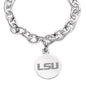 LSU Sterling Silver Charm Bracelet Shot #2