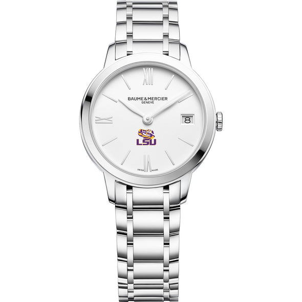 LSU Women's Baume et Mercier 31mm Classima Watch with White Dial & Bracelet Shot #2