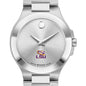 LSU Women's Movado Collection Stainless Steel Watch with Silver Dial Shot #1