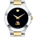 LSU Women's Movado Collection Two-Tone Watch with Black Dial