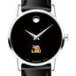 LSU Women's Movado Museum with Leather Strap Shot #1
