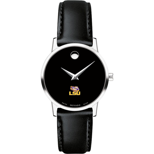 LSU Women&#39;s Movado Museum with Leather Strap Shot #2
