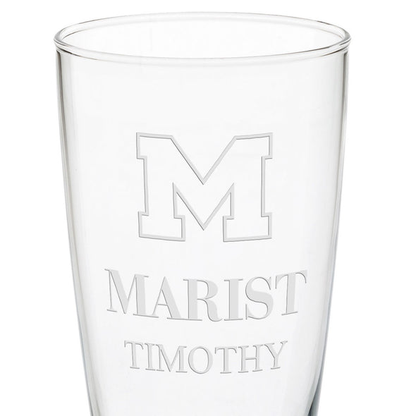Marist 20oz Pilsner Glasses - Set of 2 Shot #3