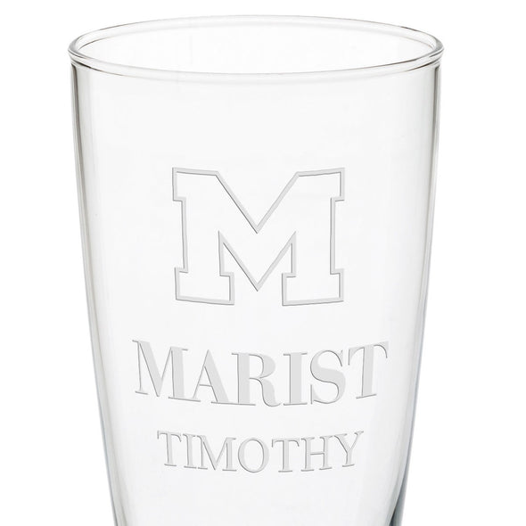 Marist 20oz Pilsner Glasses - Set of 2 Shot #3