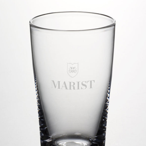 Marist Ascutney Pint Glasses by Simon Pearce Shot #2