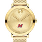 Marist College Women's Movado Bold Gold with Mesh Bracelet Shot #1