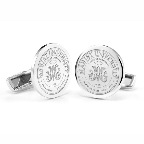 Marist Cufflinks in Sterling Silver Shot #1