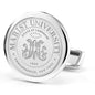 Marist Cufflinks in Sterling Silver Shot #2