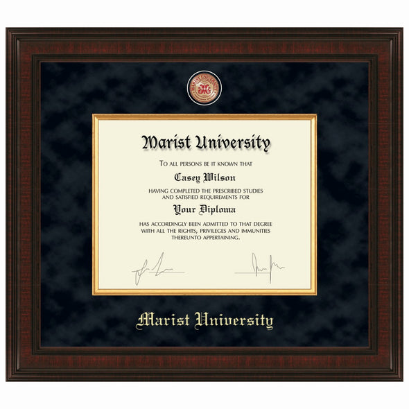 Marist Diploma Frame - Excelsior Shot #1