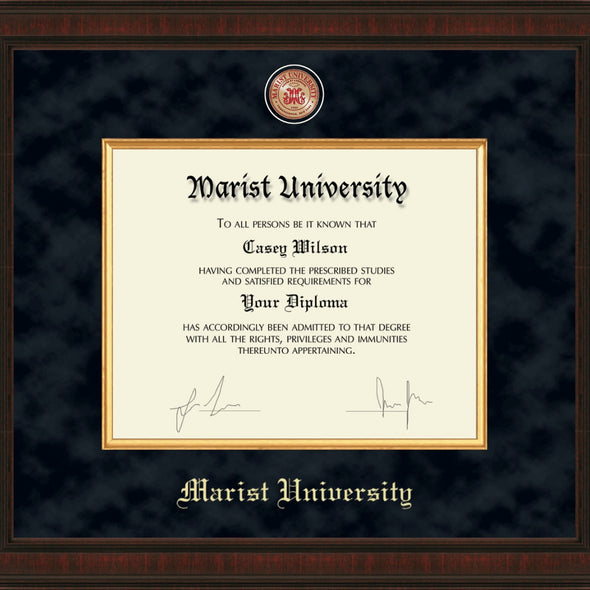 Marist Diploma Frame - Excelsior Shot #2