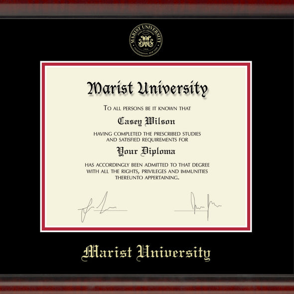 Marist Diploma Frame - Fidelitas Shot #2