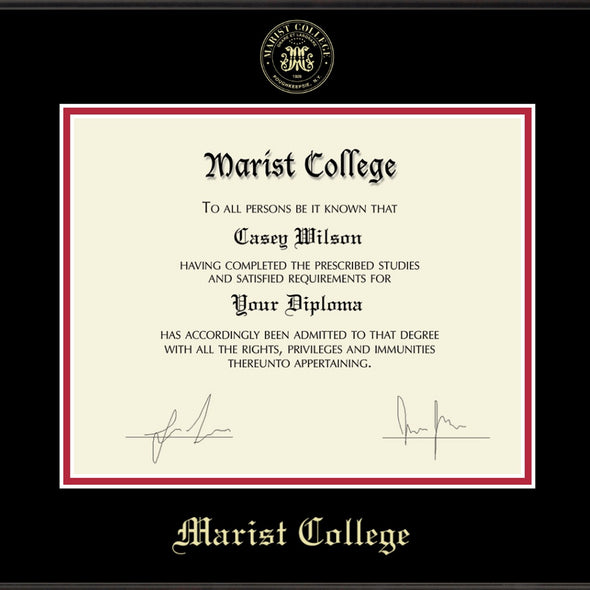 Marist Diploma Frame, the Fidelitas Shot #2
