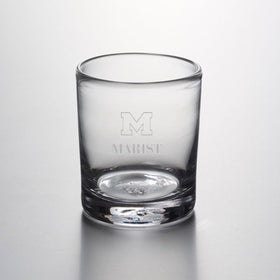 Marist Double Old Fashioned Glass by Simon Pearce Shot #1