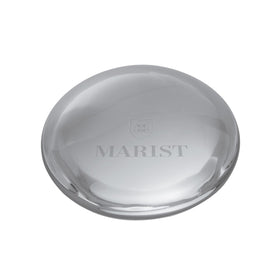 Marist Glass Dome Paperweight by Simon Pearce Shot #1