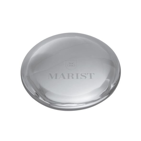 Marist Glass Dome Paperweight by Simon Pearce Shot #1
