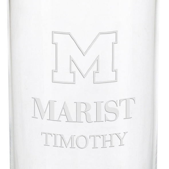 Marist Iced Beverage Glass Shot #3
