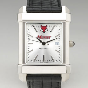 Marist Men's Collegiate Watch with Leather Strap Shot #1