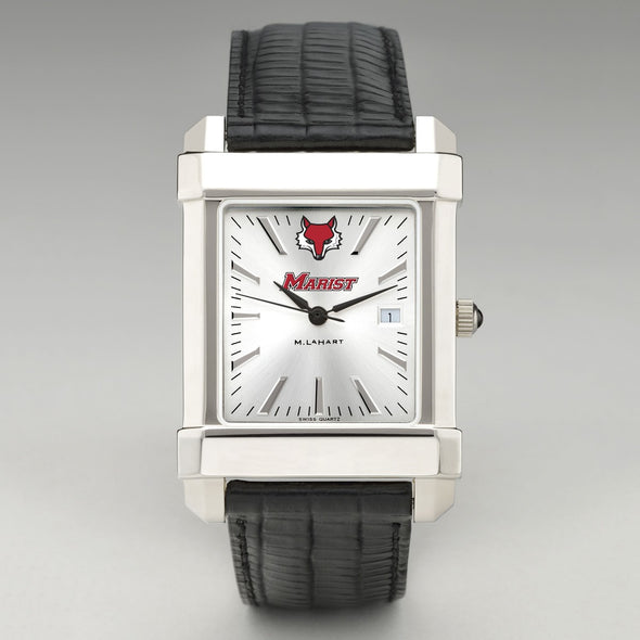 Marist Men's Collegiate Watch with Leather Strap Shot #2