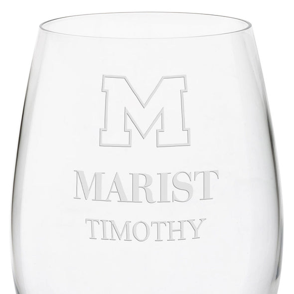 Marist Red Wine Glasses - Set of 4 Shot #3
