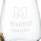 Marist Stemless Wine Glasses - Set of 4 Shot #3