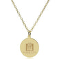Marquette 14K Gold Pendant & Chain Shot #2