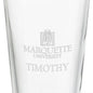 Marquette 16 oz Pint Glass- Set of 2 Shot #3