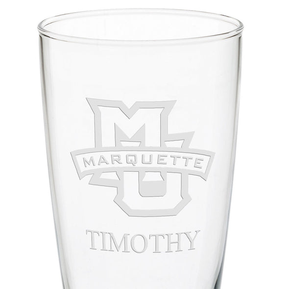 Marquette 20oz Pilsner Glasses - Set of 2 Shot #3