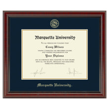 Marquette Diploma Frame, the Fidelitas Shot #1