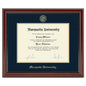 Marquette Diploma Frame, the Fidelitas Shot #1
