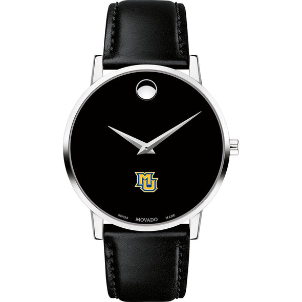 Marquette Men&#39;s Movado Museum with Leather Strap Shot #2