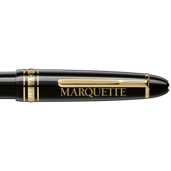 Marquette Montblanc Meisterstück Midsize Ballpoint Pen in Gold Shot #2