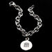 Marquette Sterling Silver Charm Bracelet