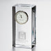 Marquette Tall Glass Desk Clock by Simon Pearce