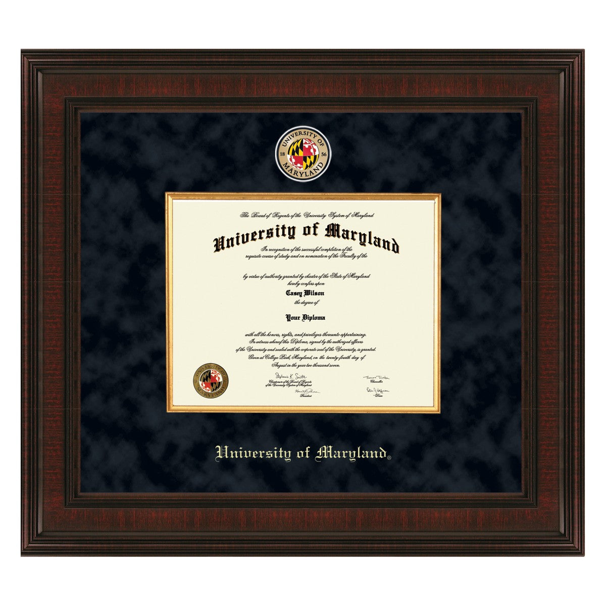 Maryland Diploma Frame - Excelsior - Graduation Gift Selection | M ...