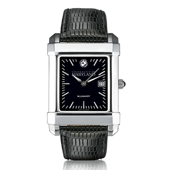 Maryland Men's Black Quad with Leather Shot #2