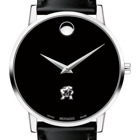 Maryland Men&#39;s Movado Museum with Leather Strap Shot #1
