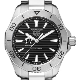 Maryland Men&#39;s TAG Heuer Steel Aquaracer with Black Dial Shot #1