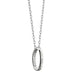 Maryland Monica Rich Kosann "Carpe Diem" Poesy Ring Necklace in Silver